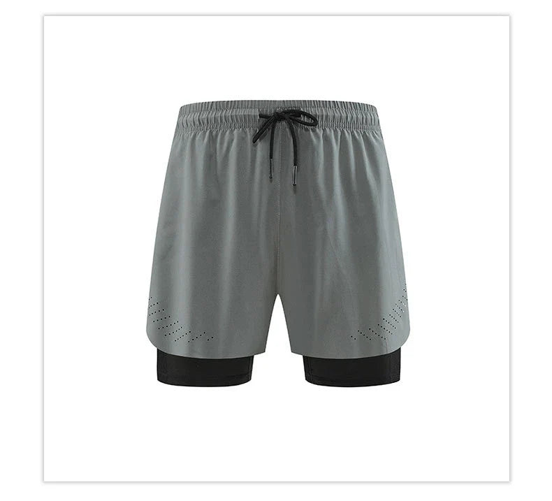 Premium quick-drying, breathable running shorts in various colors for men and women