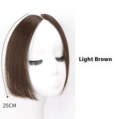 A high-quality synthetic wig with a stylish princess-inspired cut and realistic bangs, perfect for transforming your look.