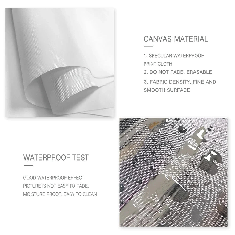 Charming black cat reading on a toilet, printed on a high-quality canvas poster for bathroom decor