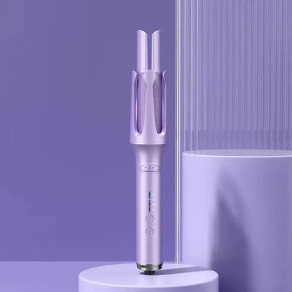 Automatic curling iron with negative ion technology for creating effortless, salon-quality curls