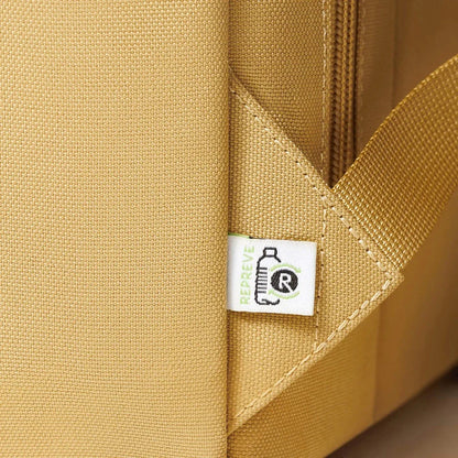 A fashionable and functional backpack made of durable polyester with multiple pockets and a comfortable carrying system, suitable for both men and women.