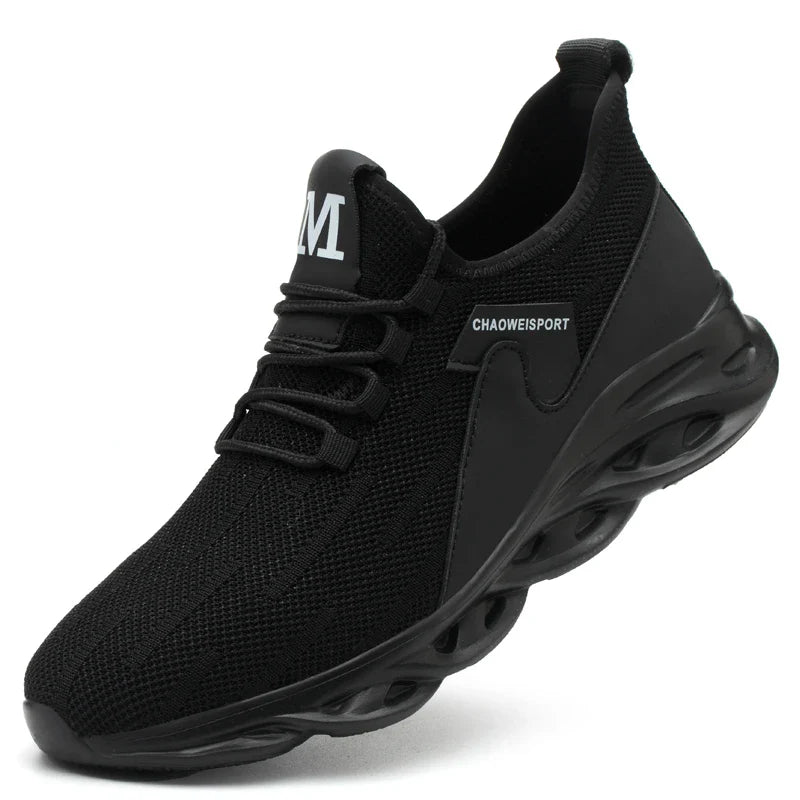Lightweight, anti-static casual shoes with breathable cloth upper and durable rubber sole for all-day comfort and style.