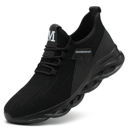 Lightweight, anti-static casual shoes with breathable cloth upper and durable rubber sole for all-day comfort and style.