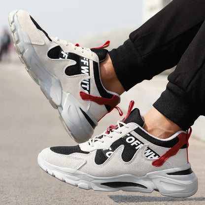 Lightweight, anti-static casual shoes with breathable cloth upper and durable rubber sole for all-day comfort and style.