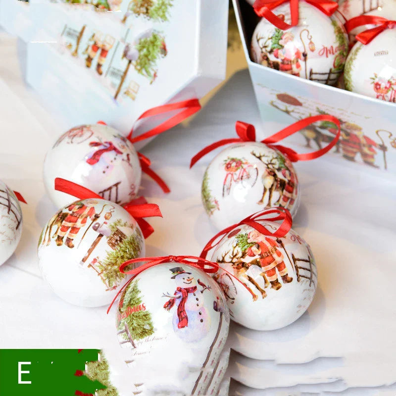 Premium Christmas gift box with a festive tree-shaped decoration, available in a variety of vibrant color options