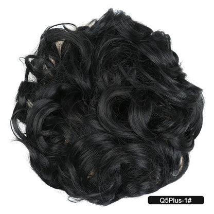 Messy Chignon Donut Hair Bun Pad - Effortless Elegance Hair Accessory for Stylish Buns