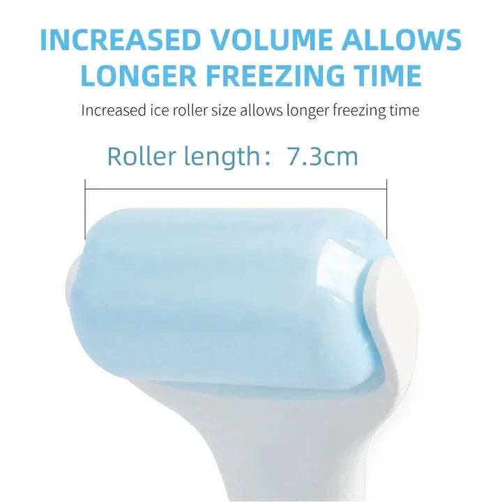 Beauty Revitalizing Ice Roller for cooling facial massage, skin rejuvenation, and pore minimizing