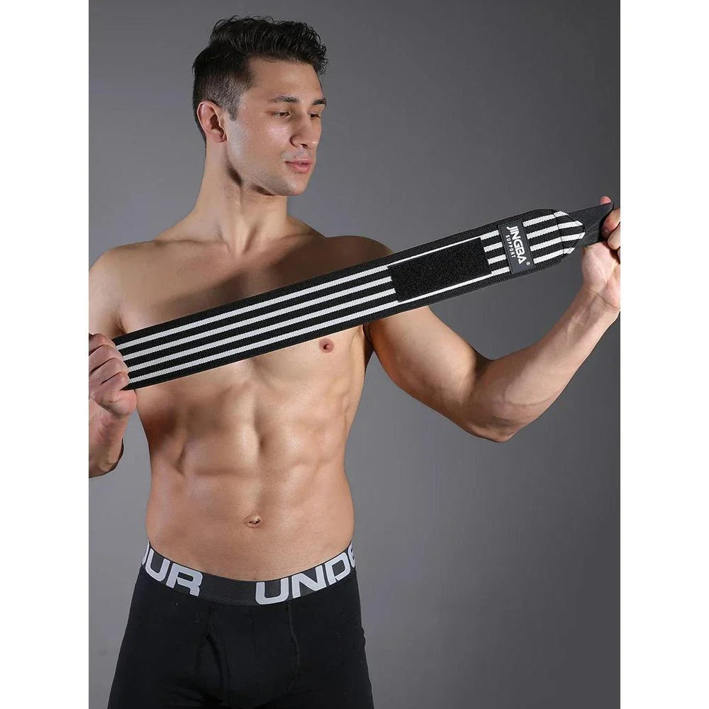 Premium nylon wrist support brace for weightlifting, gym training, and intense workouts