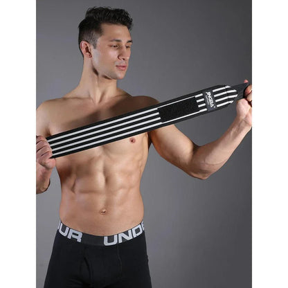 Premium nylon wrist support brace for weightlifting, gym training, and intense workouts