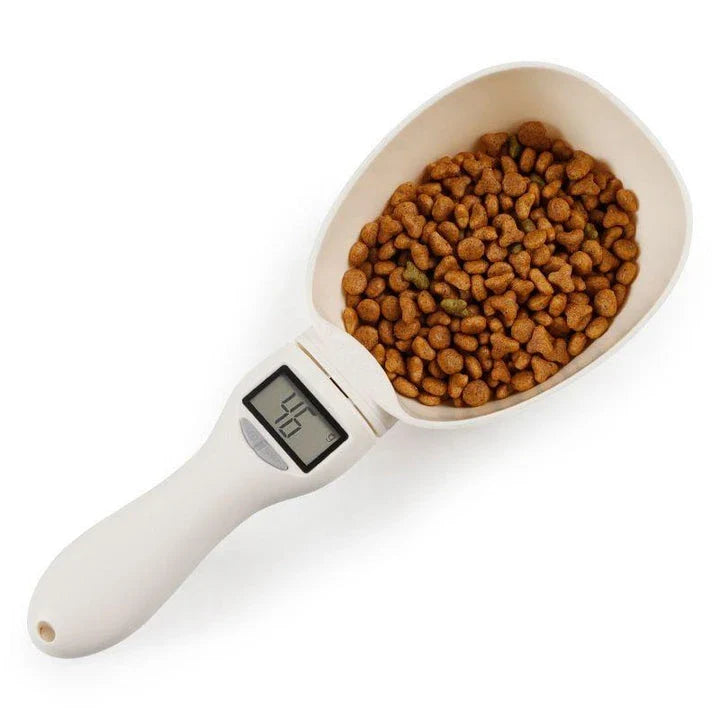 Precision Pet Food Measuring Scale with LED Display for Accurate Portion Control and Healthy Pet Feeding