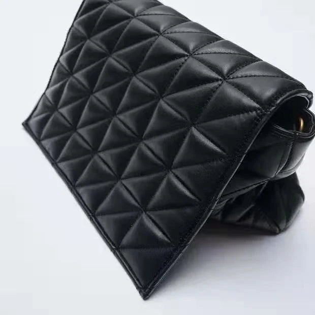 2020 Stylish Quilted Shoulder Wallet Bags for Women - Sophisticated Accessory with Sleek Design and Premium Materials