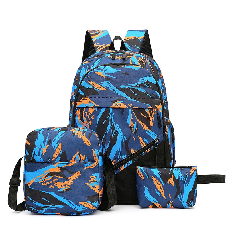 Premium Camouflage Backpack with Ample Storage Pockets and Breathable Design