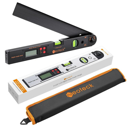 LCD Digital Protractor Spirit Level with Angle Finder and Gauge Meter
