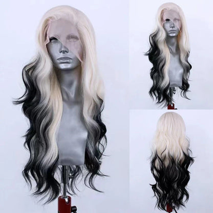 Versatile synthetic high-temperature silk hair in various lengths, offering a realistic silk-like texture and heat-resistant styling capabilities.