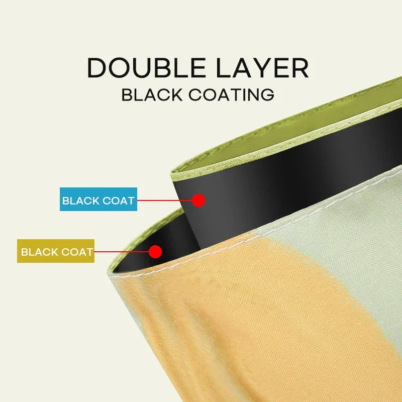 Flower Pocket Mini Phone Umbrella - Portable Folding Umbrella with Cute Floral Design for Rainy and Sunny Days