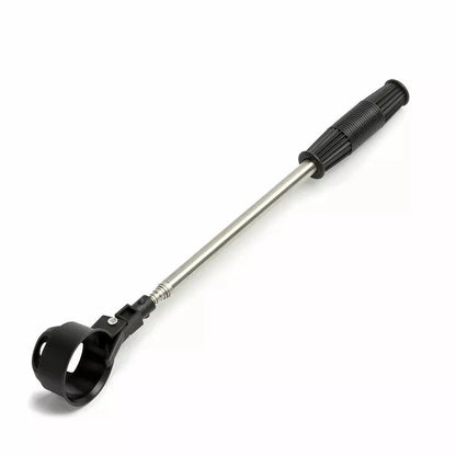 Premium golf ball retriever with telescopic scoop for effortless ball retrieval on the golf course