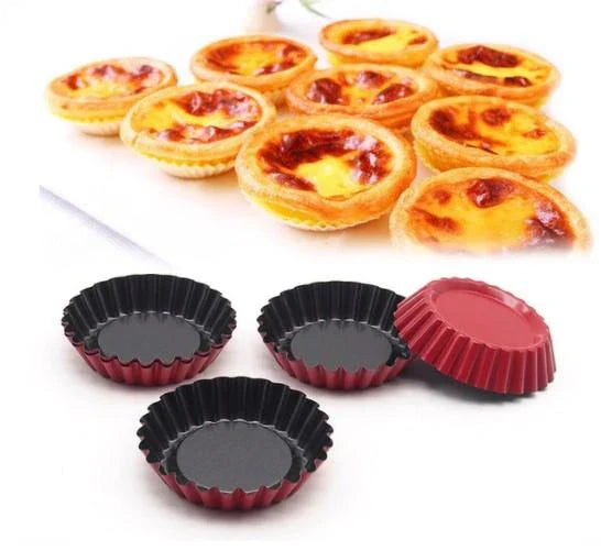 Premium non-stick carbon steel cupcake baking pans with a sleek, modern design for consistent and easy baking results