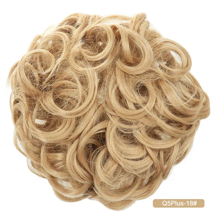 Messy Chignon Donut Hair Bun Pad - Effortless Elegance Hair Accessory for Stylish Buns
