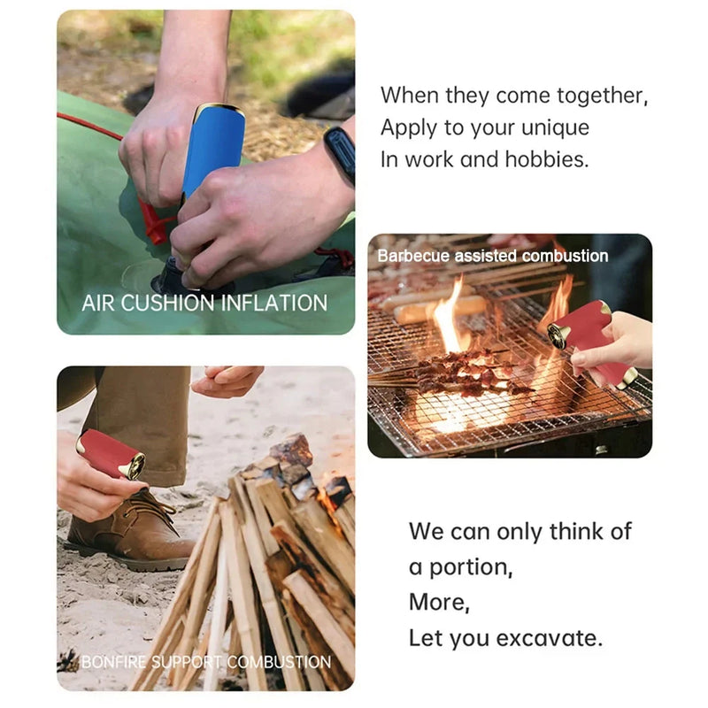 Hhomeenjoy Cordless Travel Hair Dryer with 4 Customizable Speeds