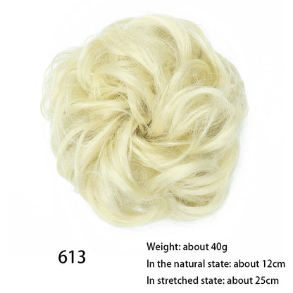 Messy Chignon Donut Hair Bun Pad - Effortless Elegance Hair Accessory for Stylish Buns
