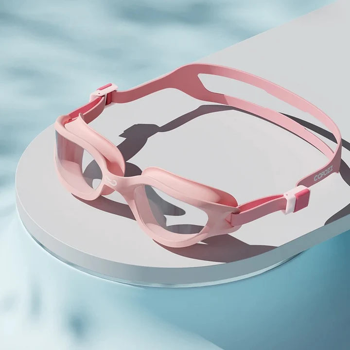 Hhomeenjoy Premium Anti-Fog Mirrored Swimming Goggles with UV Protection