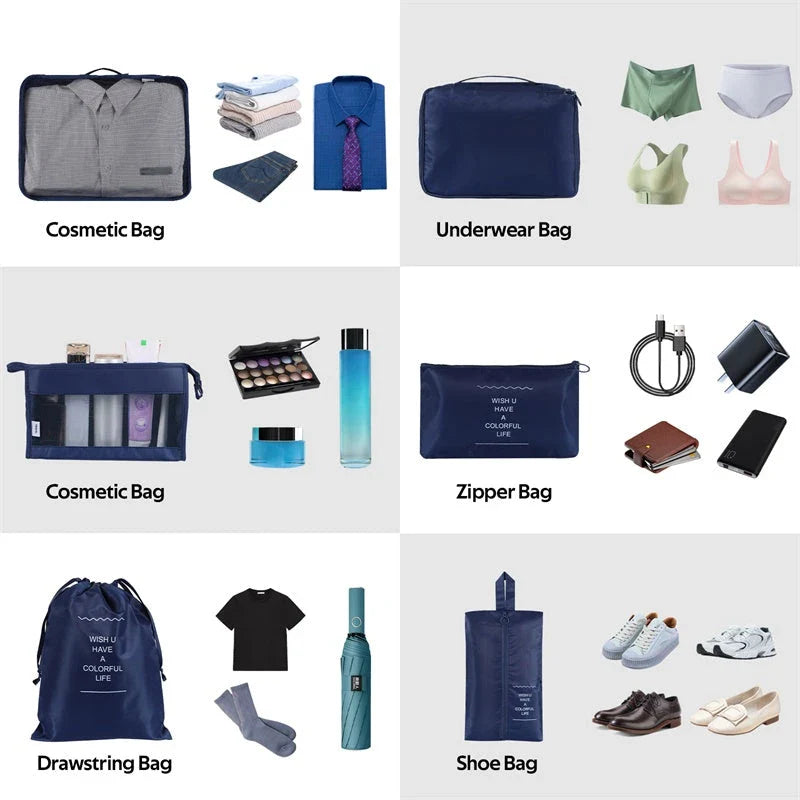 Stylish and practical home storage bags in various solid colors, designed to neatly organize your closets, shelves, and living spaces.