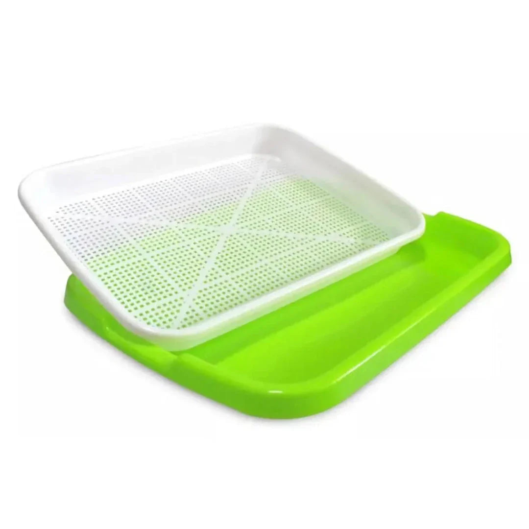 EasyGrow Hydroponic Microgreens & Sprouting Tray - Grow fresh, nutrient-dense microgreens and sprouts at home