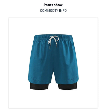 Premium quick-drying, breathable running shorts in various colors for men and women