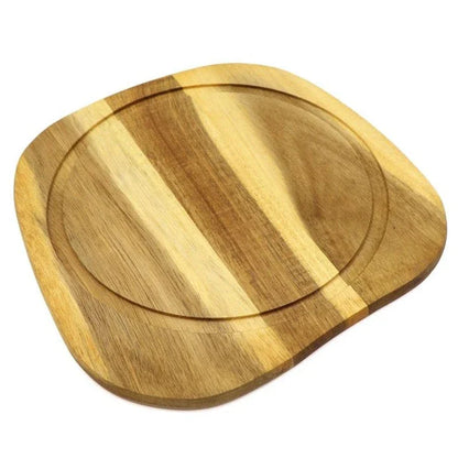 Premium Acacia Wood Cutting Board with Juice Groove - Durable Hardwood, Ample Workspace, and Spill-Catching Groove