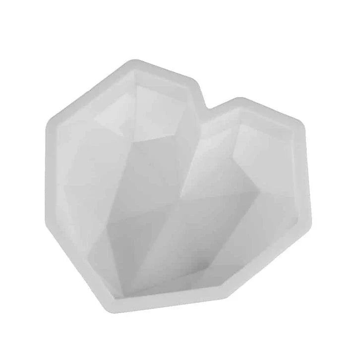 Premium 3D heart-shaped silicone molds for baking cakes, cookies, candies, and more
