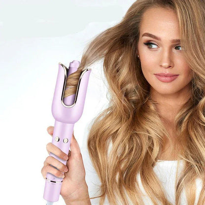 Automatic Rotation Electric Hair Curler with ceramic coating and rapid heating for salon-quality curls