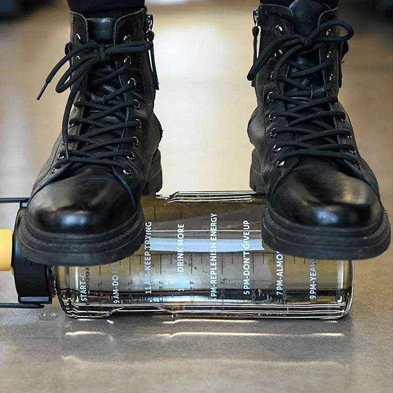 Hhomeenjoy Hydration Powerhouse: Large Capacity Sports Water Bottle