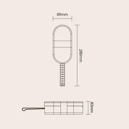 Adorable ice cream-shaped pet food and water storage cup made of durable plastic for small to medium-sized pets