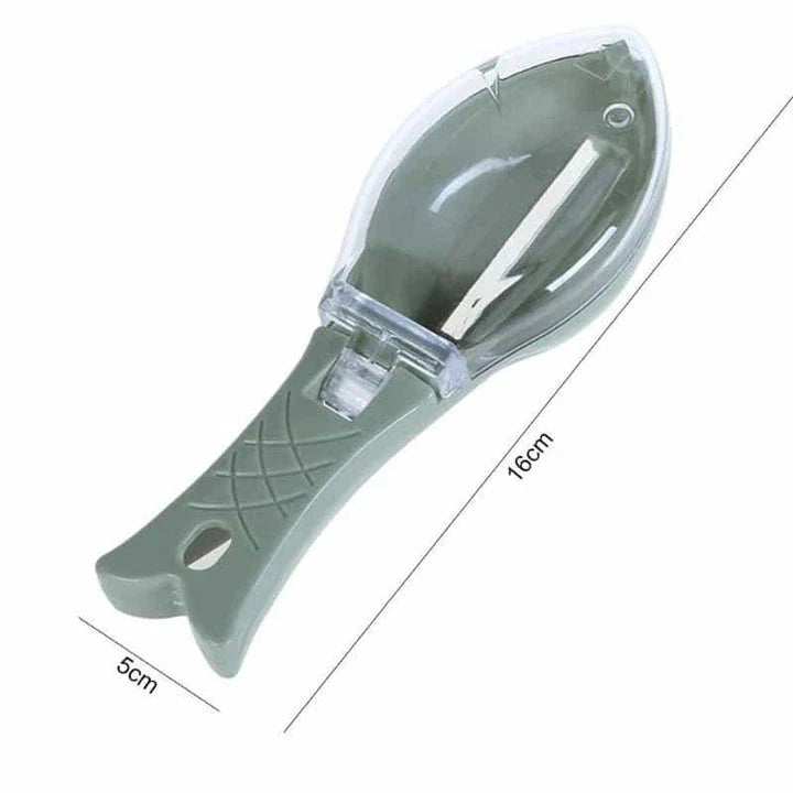 Efficient Fish Scale Remover - a durable tool to easily remove fish scales and simplify kitchen cleanup