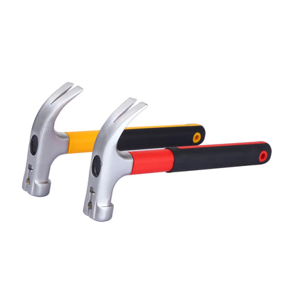 Premium Multifunctional Claw Hammer with Durable High-Carbon Steel Construction and Ergonomic Plastic Coating for Woodworking, Carpentry, and Home Repairs