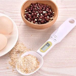 Digital Spoon Scale - Precise Electronic Measuring Spoon with LCD Display for Accurate Ingredient Portioning in Cooking and Baking