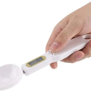 Digital Spoon Scale - Precise Electronic Measuring Spoon with LCD Display for Accurate Ingredient Portioning in Cooking and Baking