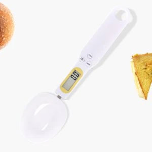 Digital Spoon Scale - Precise Electronic Measuring Spoon with LCD Display for Accurate Ingredient Portioning in Cooking and Baking