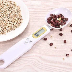 Digital Spoon Scale - Precise Electronic Measuring Spoon with LCD Display for Accurate Ingredient Portioning in Cooking and Baking