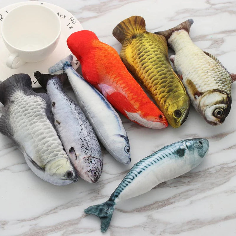 Hhomeenjoy  Realistic Plush Fish Toy
