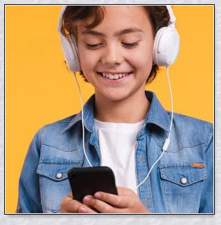 MP3 MP4 Player with Headset for Kids - Safe, Engaging Digital Entertainment Device