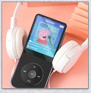 MP3 MP4 Player with Headset for Kids - Safe, Engaging Digital Entertainment Device