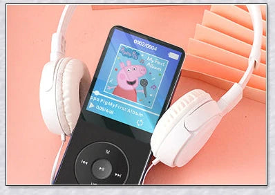 MP3 MP4 Player with Headset for Kids - Safe, Engaging Digital Entertainment Device