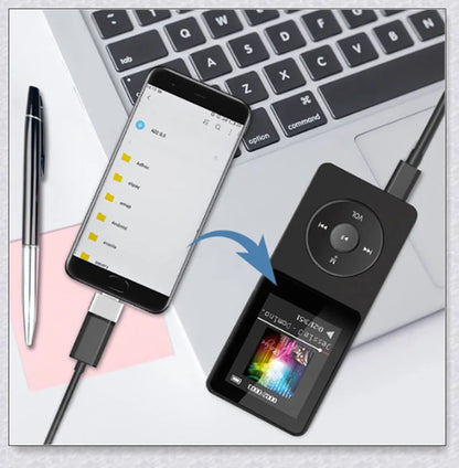 MP3 MP4 Player with Headset for Kids - Safe, Engaging Digital Entertainment Device