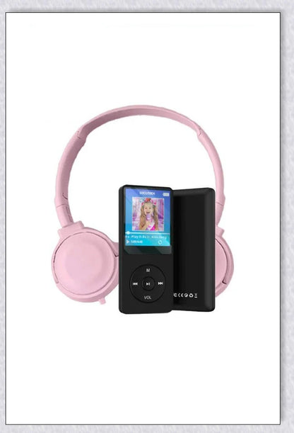 MP3 MP4 Player with Headset for Kids - Safe, Engaging Digital Entertainment Device