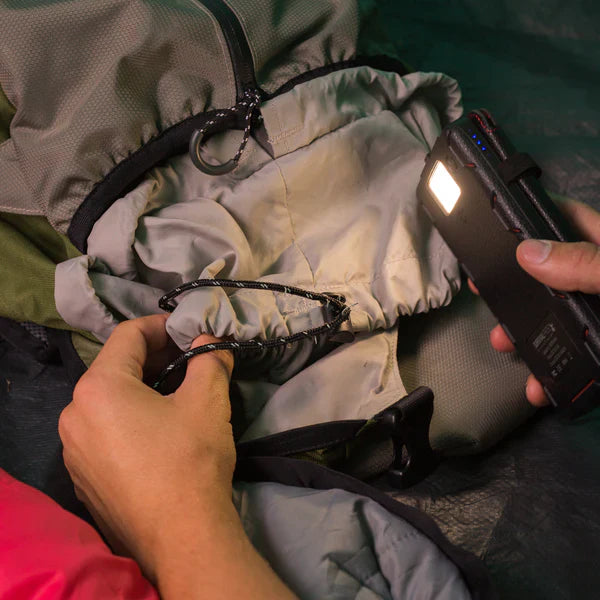 Portable solar powered charger panel with foldable design and high-capacity 8000 mAh battery for outdoor adventures