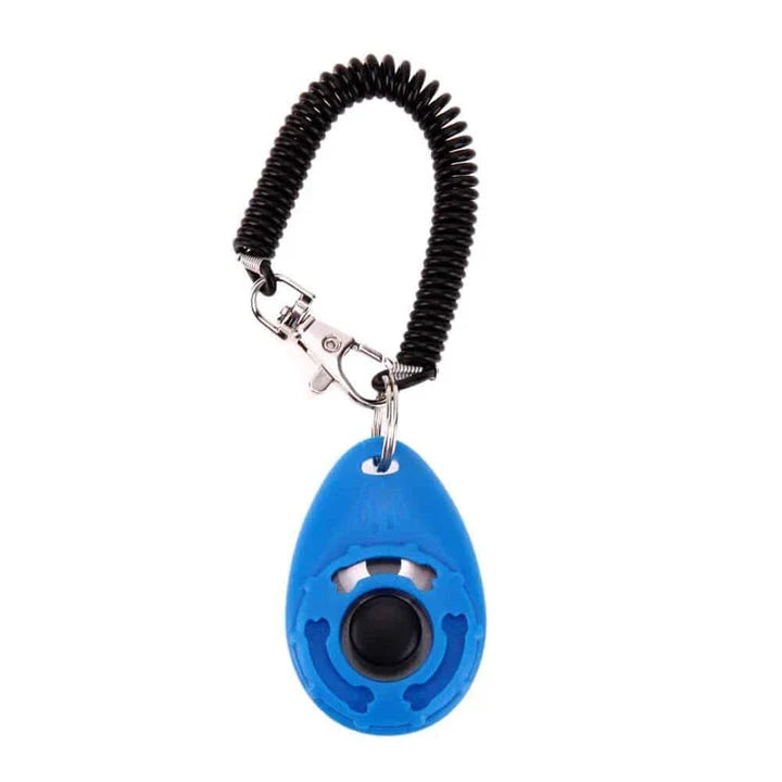 Dog Clicker Training Tool with Wrist Strap - Compact, durable design for efficient dog training