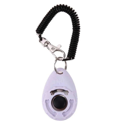 Dog Clicker Training Tool with Wrist Strap - Compact, durable design for efficient dog training