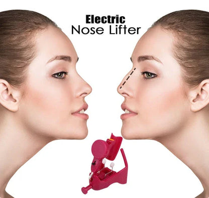 Electric Nose Lifter Device - Non-Surgical Nose Reshaping Tool for Bulbous, Crooked, or Flat Noses