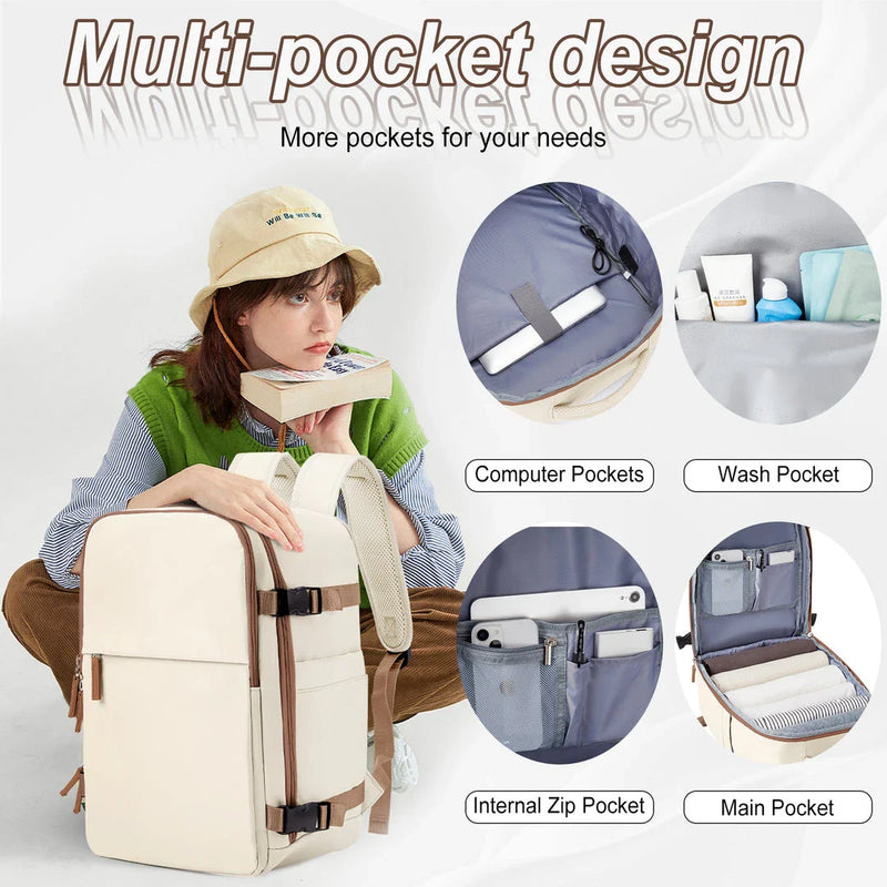 Hhomeenjoy Large Travel Backpack